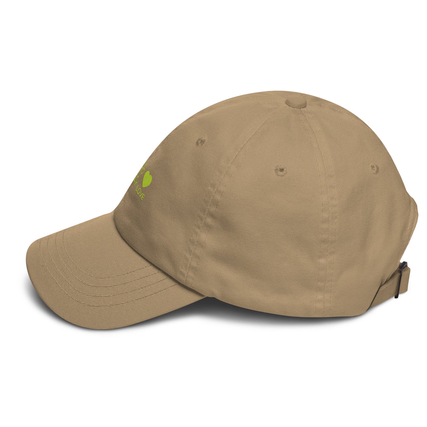 Eat Play Love Off White Hat For Dog Dad