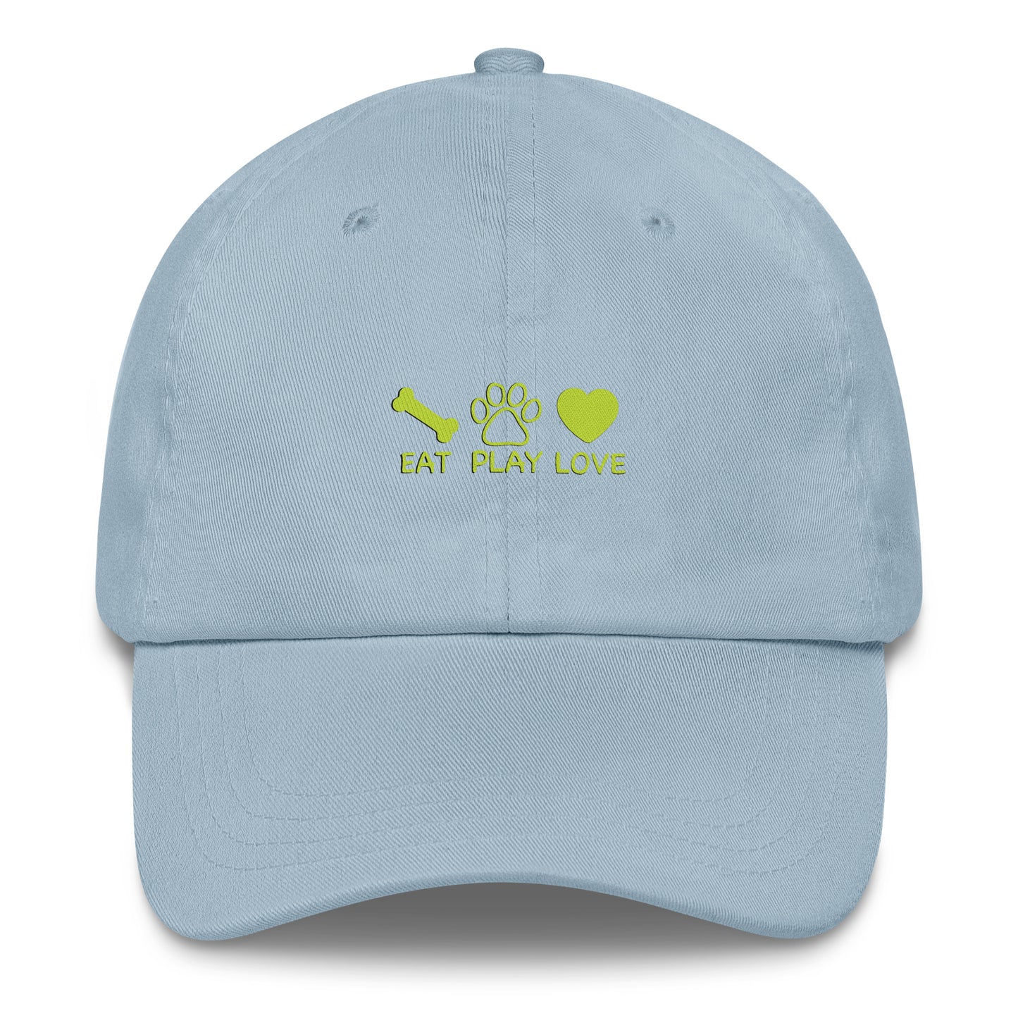 Eat Play Love Blue Cap For Dog Lover