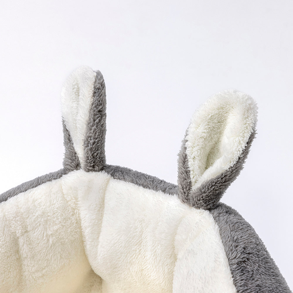 Plush Pet Bed with Bunny Ear Design - My Spoilt Pet