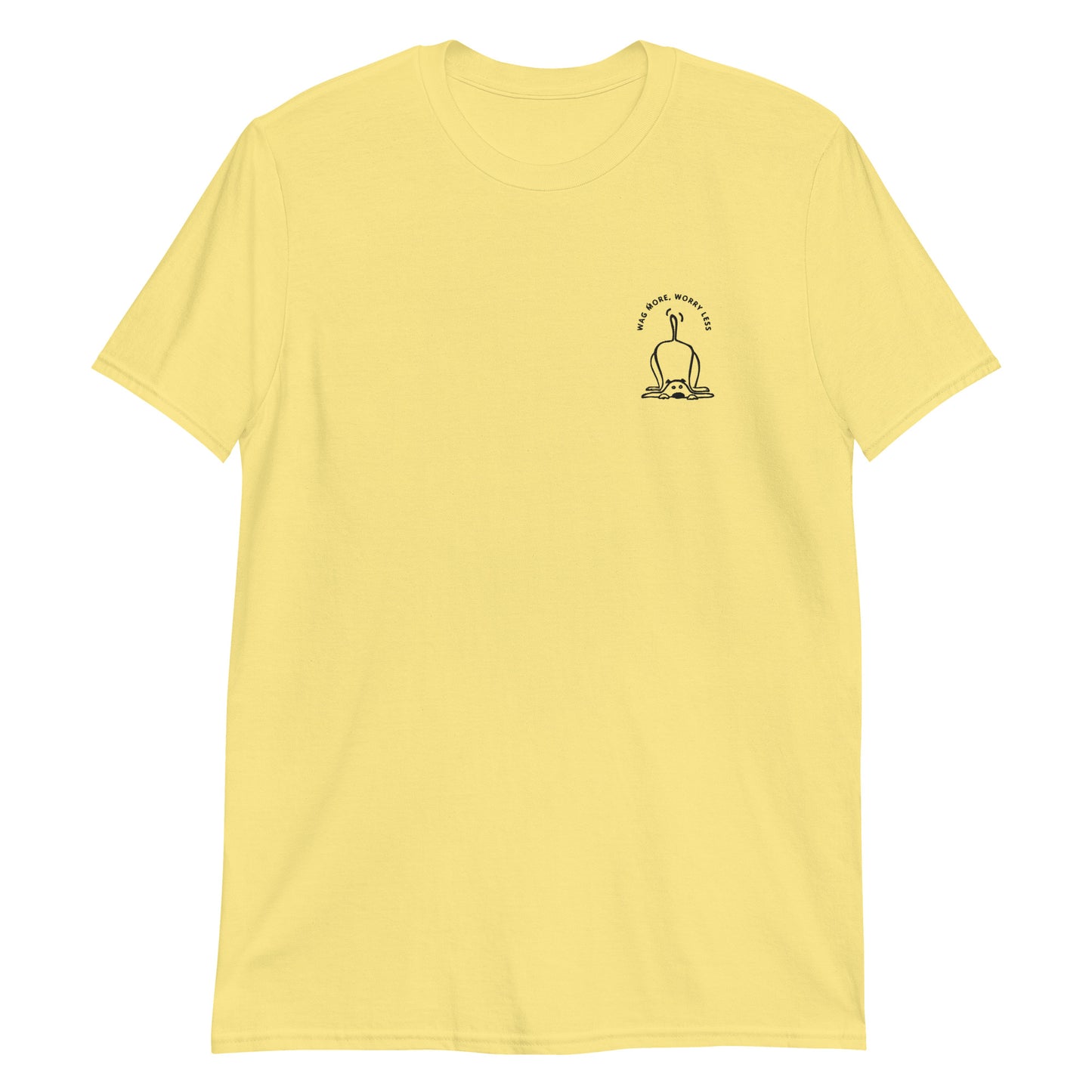 Chill Pup Yellow T Shirt For Dog Lover