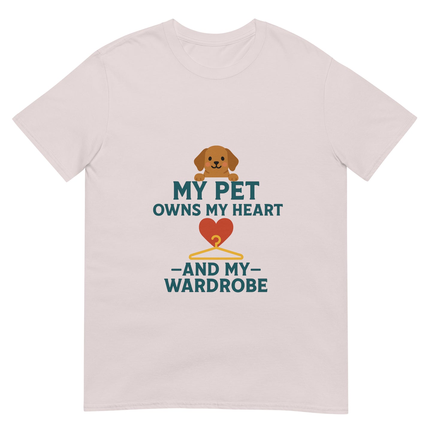 Pet Wardrobe Off White T- Shirt For Pet Lover