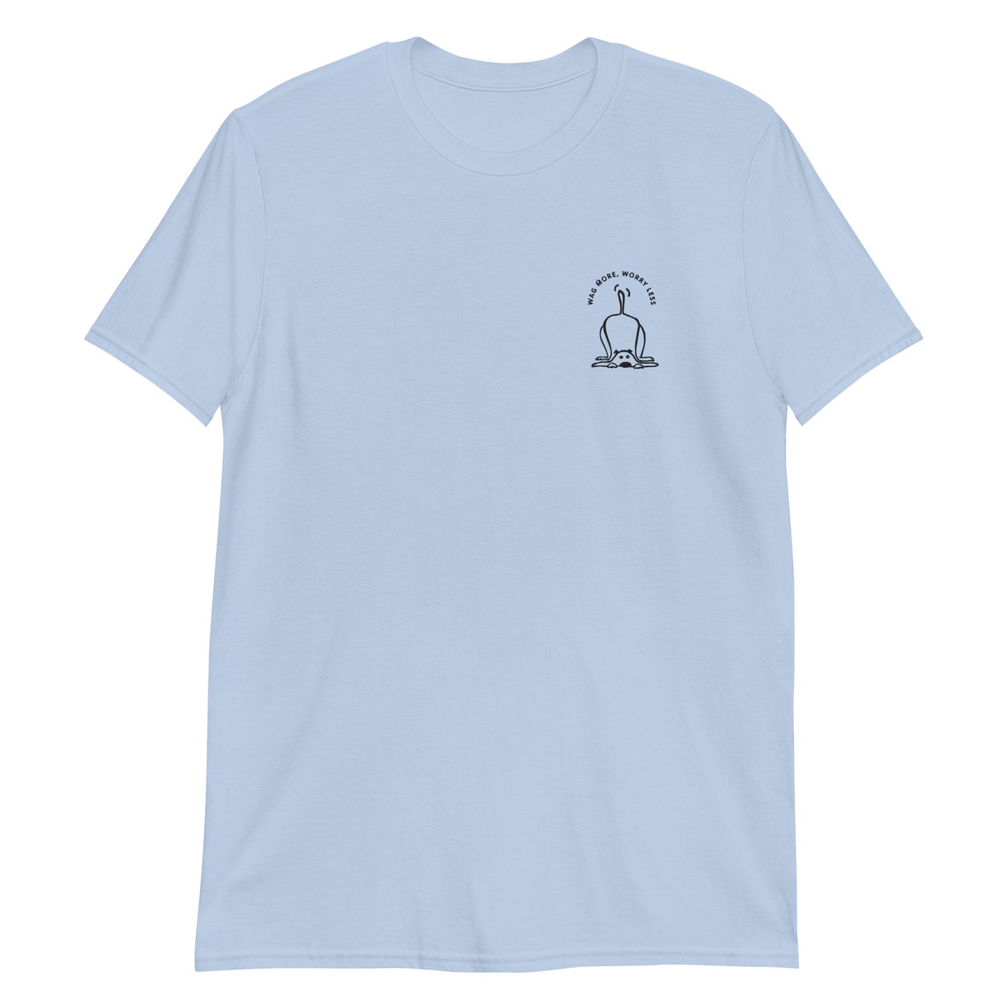 Chill Pup Blue T Shirt For Dog Lover