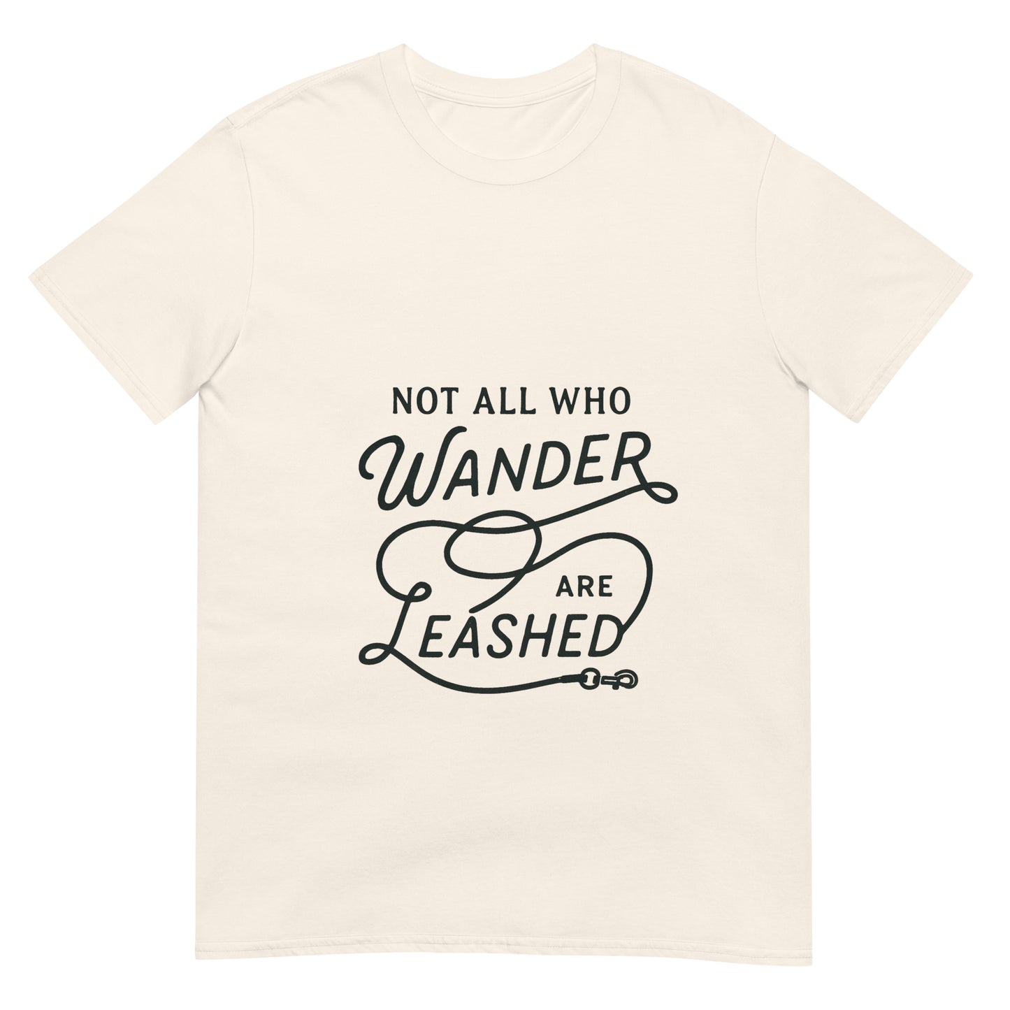 Unleashed Wanderer Yellowish T shirt For Pet Lover