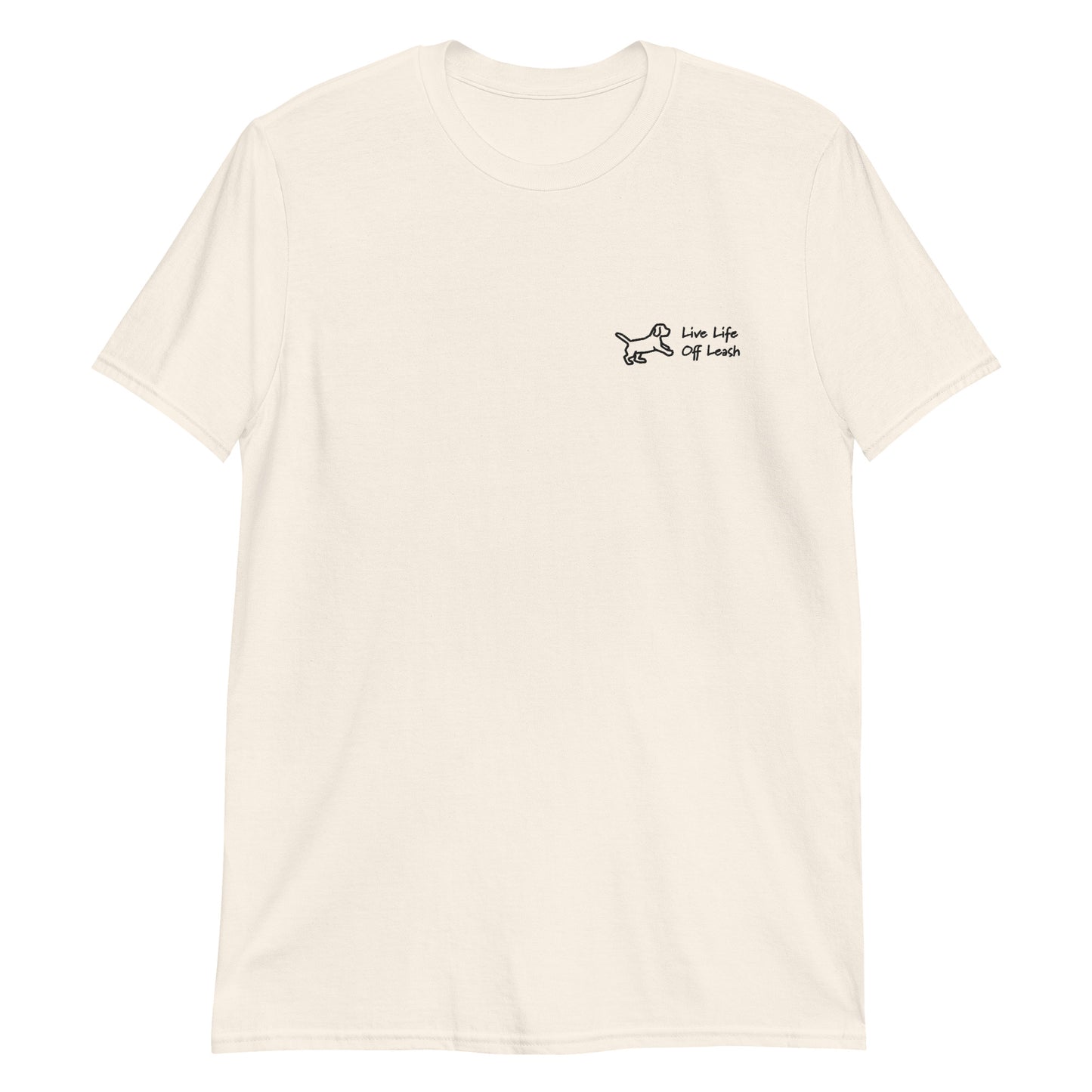Happy Puppy off white T-shirt For Pet Lover