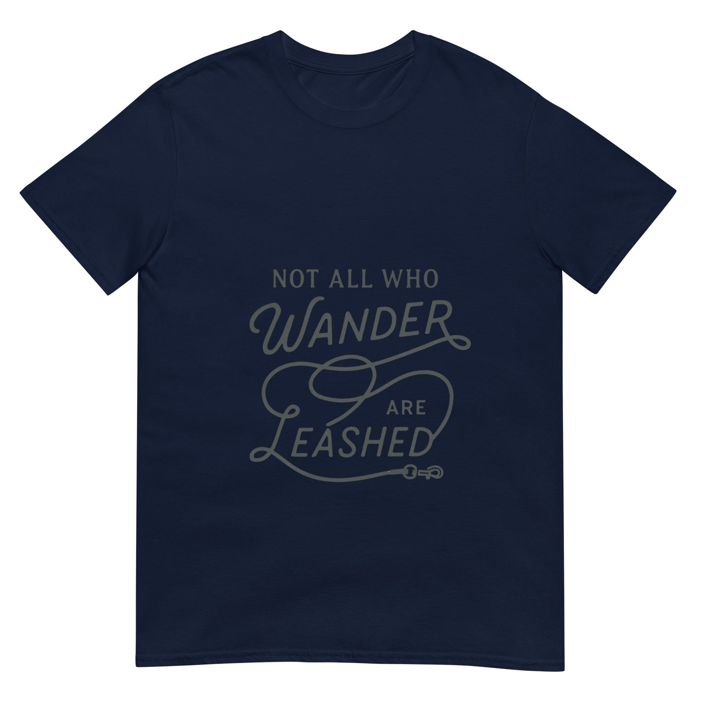 Unleashed Wanderer Blue T shirt For Pet Lover