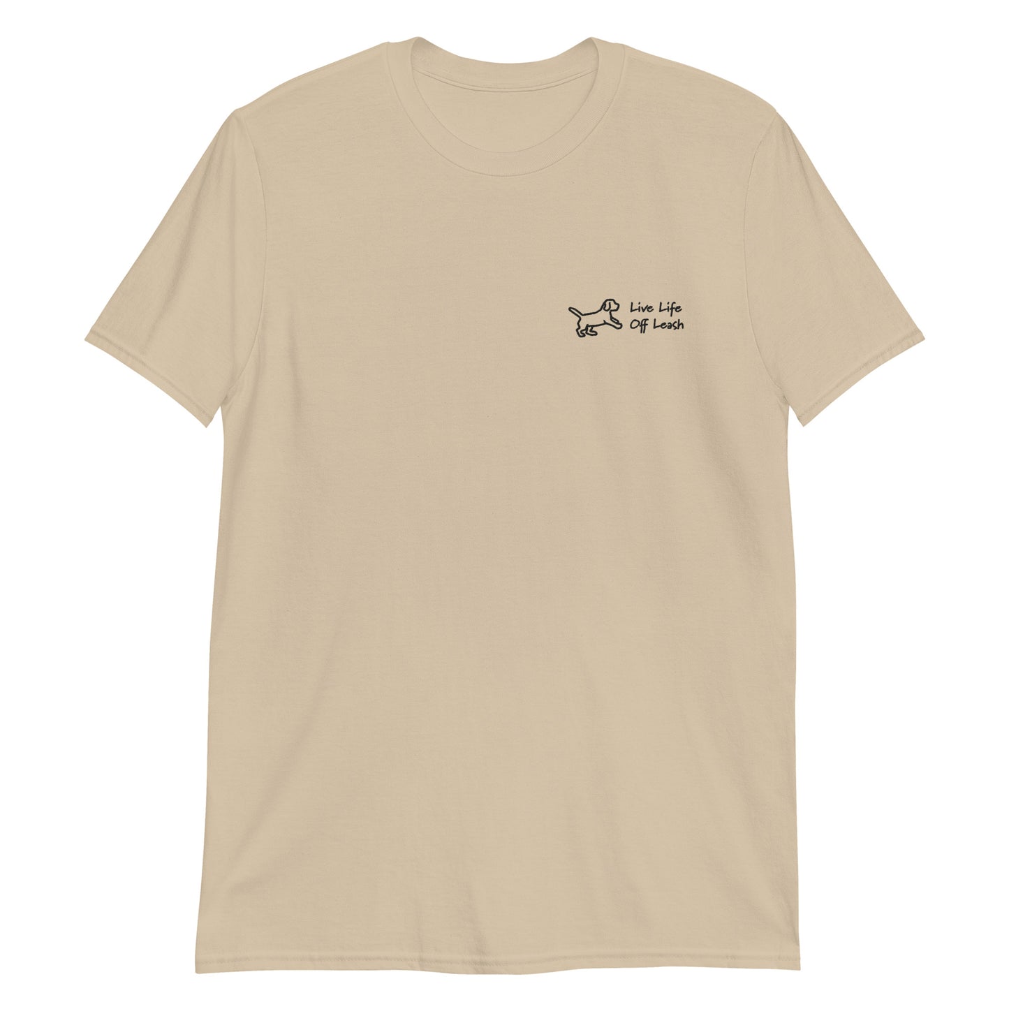 Happy Puppy Yellowish T-shirt For Pet Lover
