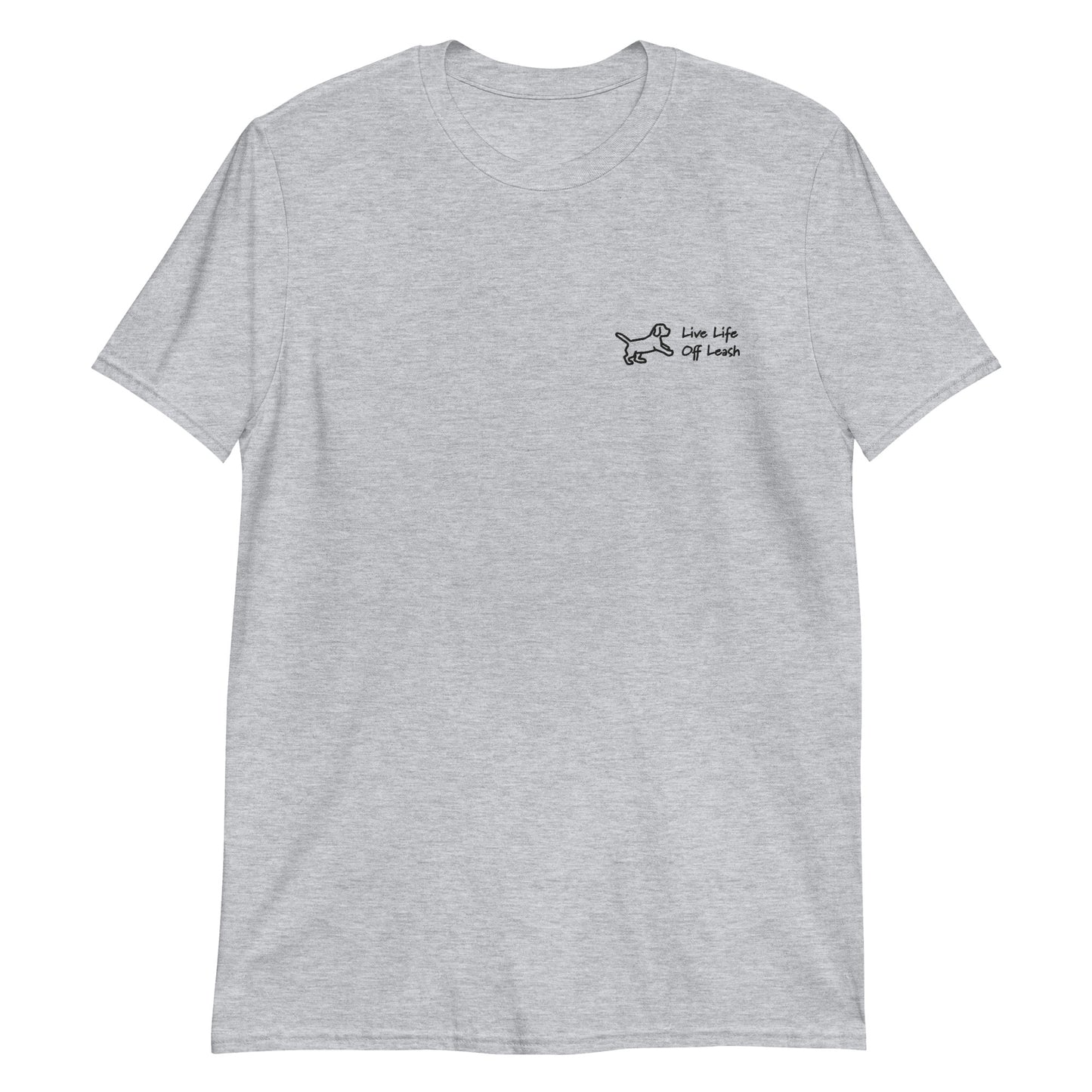 Happy Puppy grey T-shirt For Pet Lovers