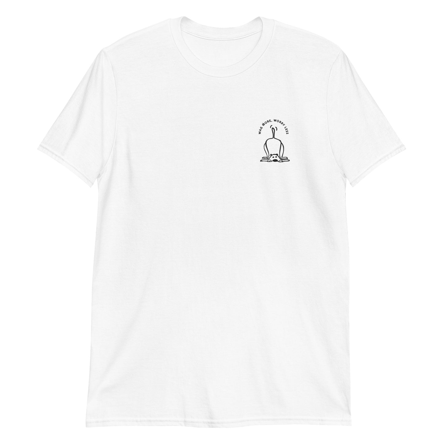Chill Pup White T Shirt For Dog Lover