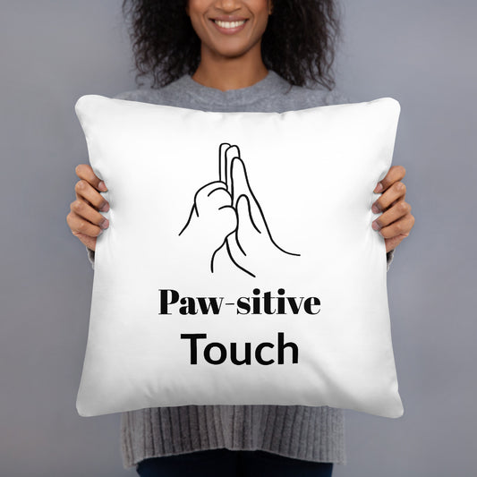 Paw and Hand Throw Pillows Home Decor