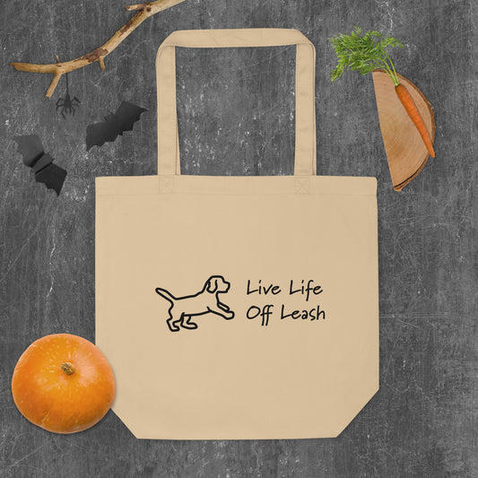 Happy Puppy Eco Friendly Tote Bag