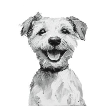 Person wearing a t-shirt with a dog image