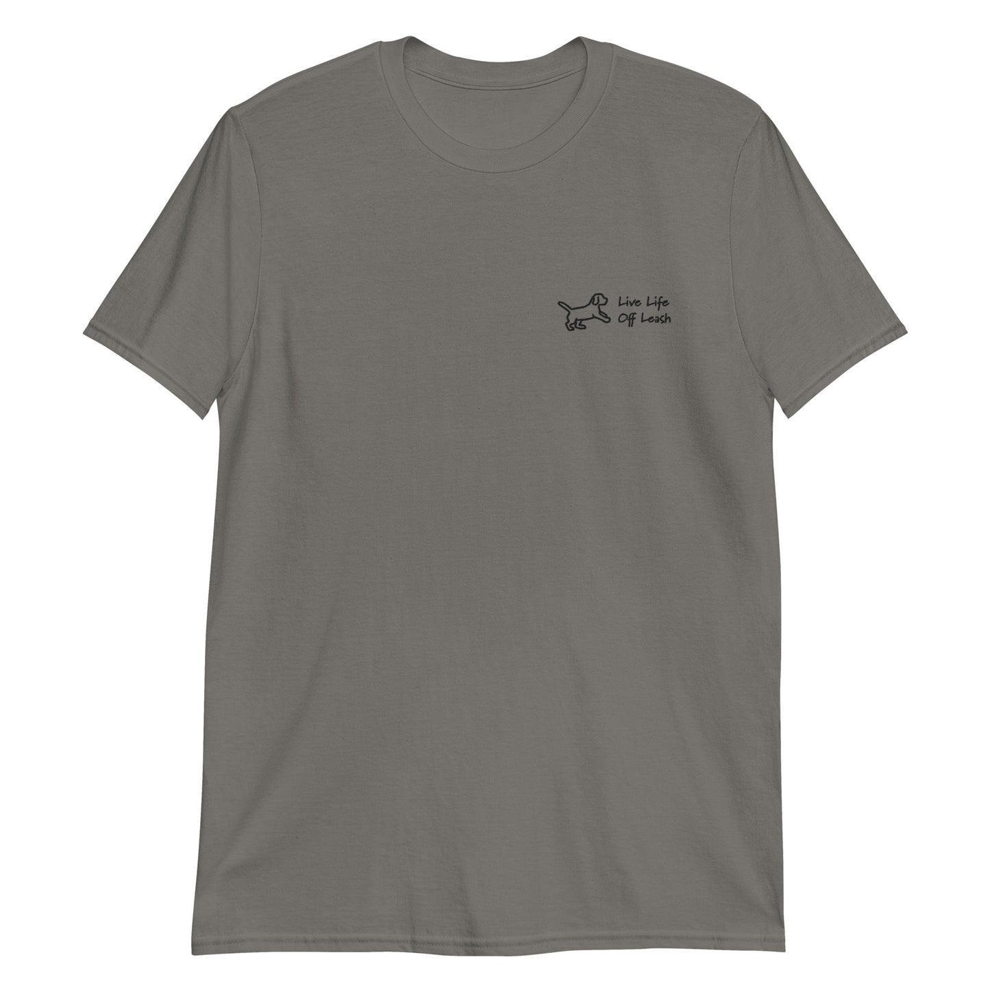 Happy Puppy light grey T-shirt For Pet Lover