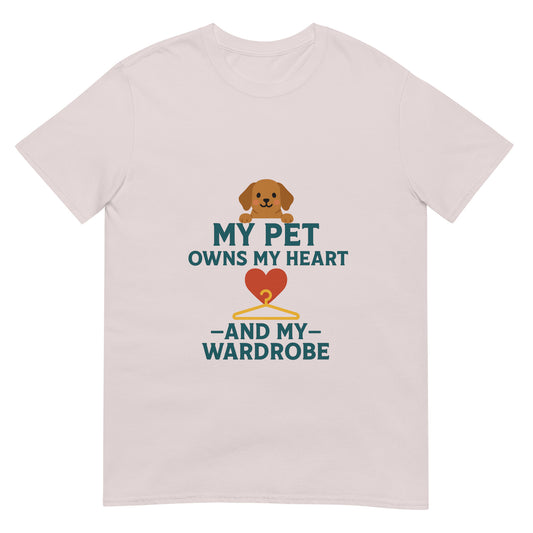 Pet Wardrobe Off White T- Shirt For Pet Lover