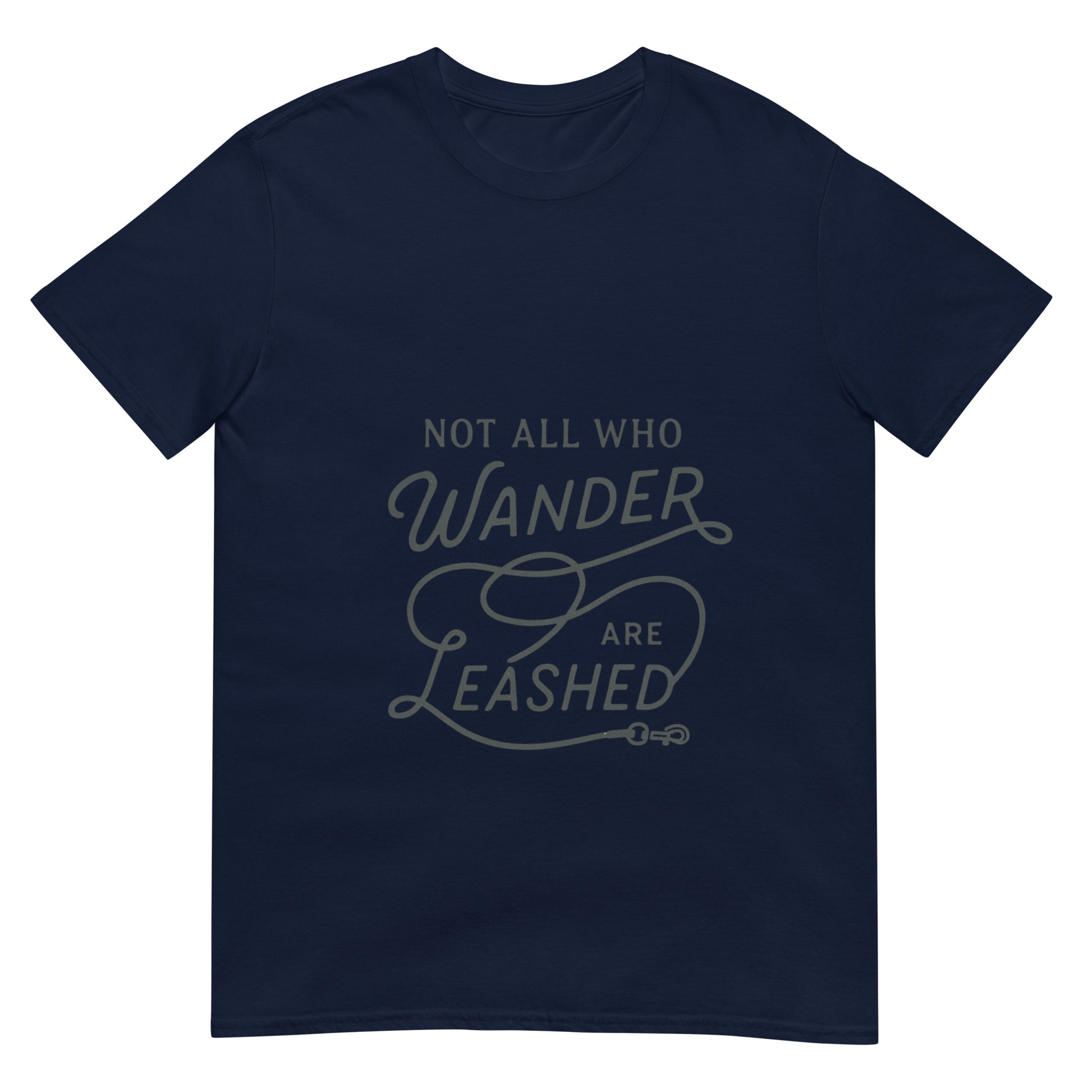 Unleashed Wanderer Blue T shirt For Pet Lover
