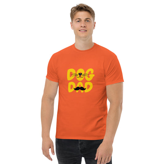 Orange Dog Dad T-shirt