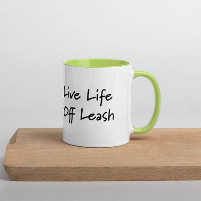 Happy Puppy White Coffee Mug