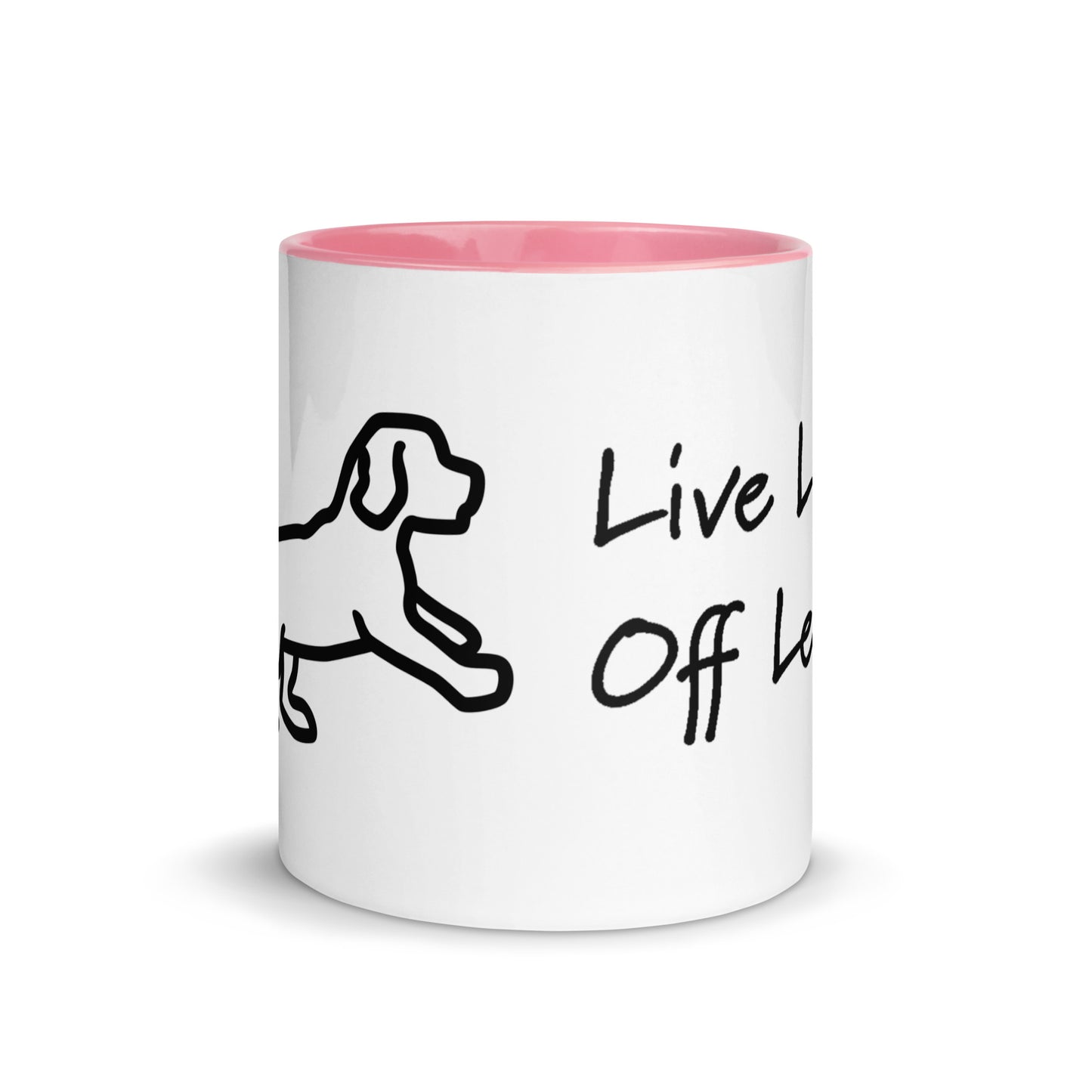 Happy Puppy White Coffee Mug